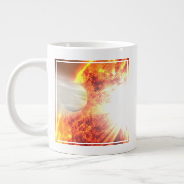 Caneca De Café Grande Evaporação da atmosfera de Hd 189733b (Esquerda)