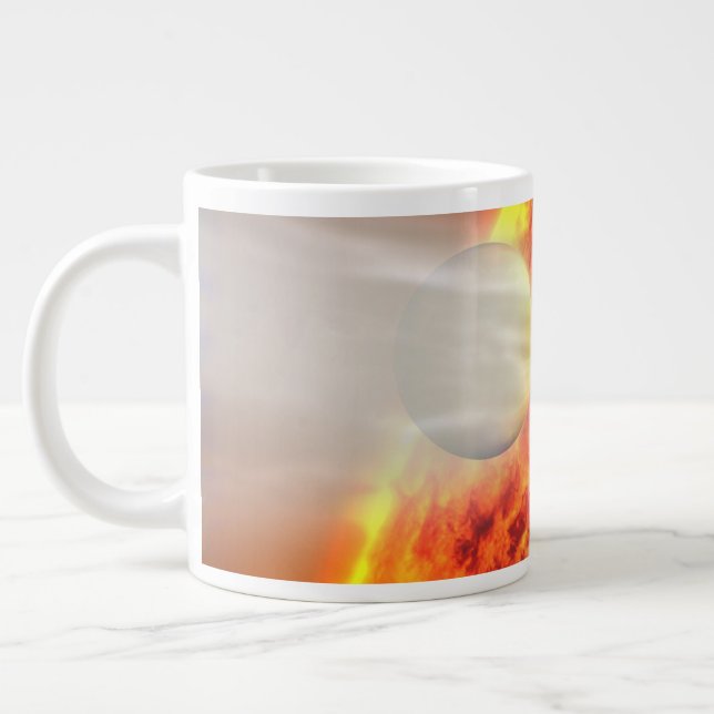 Caneca De Café Grande Evaporação da atmosfera de Hd 189733b (Esquerda)