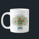 Caneca De Café Grande Everything Grows in THE SHIRE™<br><div class="desc">Bring a little piece of Middle-Earth™ to your everyday with this charming Lord of the Rings™ design inspired by the cozy hills of Hobbiton. Featuring a storybook-style hobbit hole with its iconic round green door tucked into a lush hillside, the artwork is paired with the beloved phrase, “Everything grows in...</div>