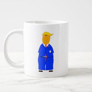 Caneca De Café Grande Everything in life is luck Donald Trump Coffee Mug