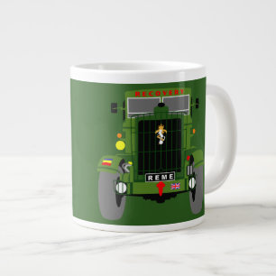 Caneca De Café Grande Exército britânico R.E.M.E. veterano grande