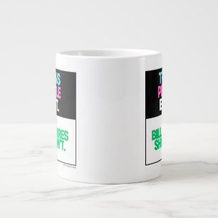 Caneca De Café Grande Existem pessoas de transmissão. Ponto final.