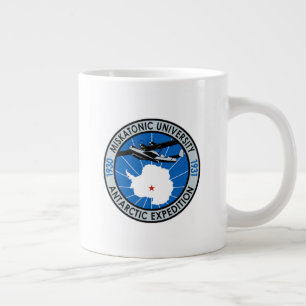 Caneca De Café Grande Expedição Antártica da Universidade Miskatonic 