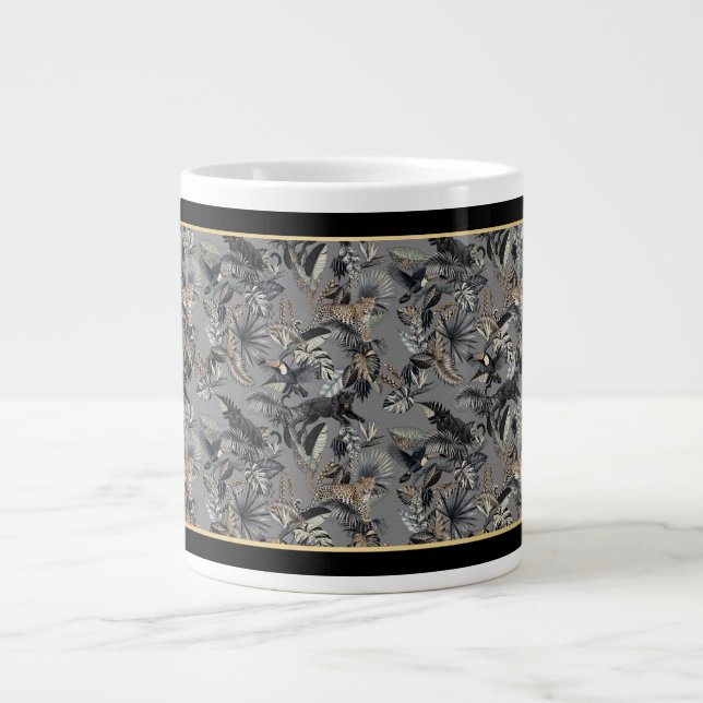 Caneca De Café Grande Expedição na Selva (Frente)