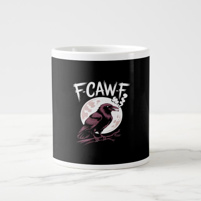 Caneca De Café Grande F-Caw-F Classic Minimal Clean (Frente)