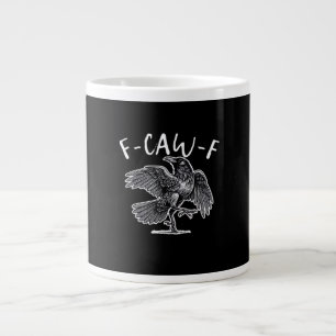 Caneca De Café Grande F-Caw-F Clássico Retrô