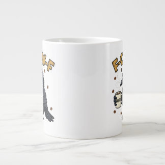 Caneca De Café Grande F-CAW-F Crow Mug | Funny F Caw F Coffee Mug