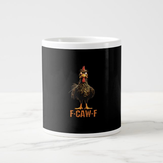 Caneca De Café Grande F-Caw-F Simples e Limpo (Frente)