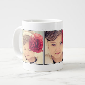 Caneca De Café Grande Faça Sua Própria Fotografia Personalizada Com Café
