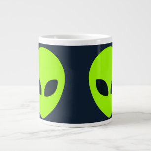 CANECA DE CAFÉ GRANDE FACE ALIENÍGENA