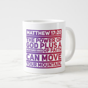 Caneca De Café Grande Faith Jumbo Mug