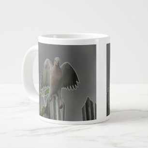 Caneca De Café Grande Fallen Angel Dove Mug