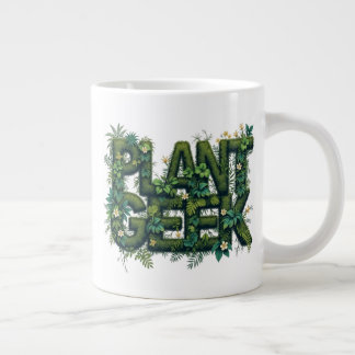 Caneca De Café Grande Fanático por Plantas