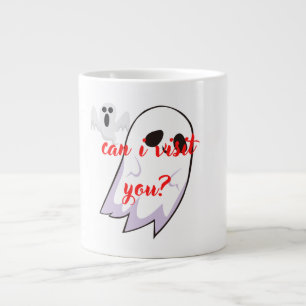 Caneca De Café Grande Fantasma 