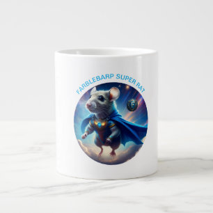 Caneca De Café Grande Farblebarp O Super Rato