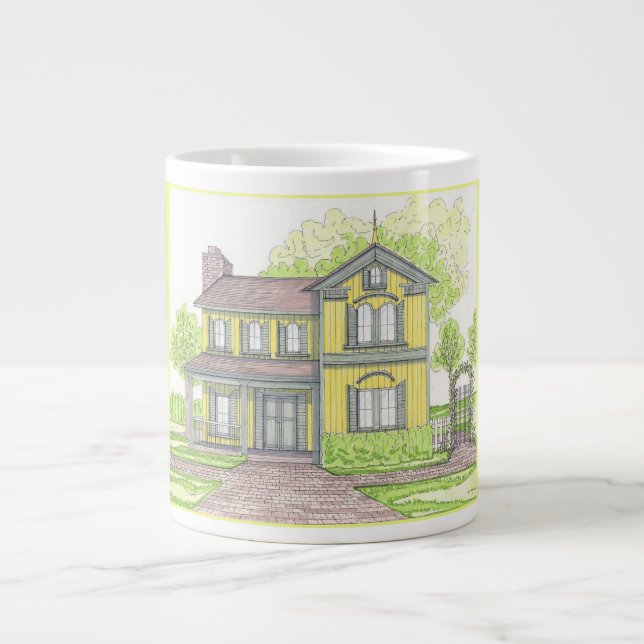 Caneca De Café Grande FarmHouse Jumbo Mug (Frente)