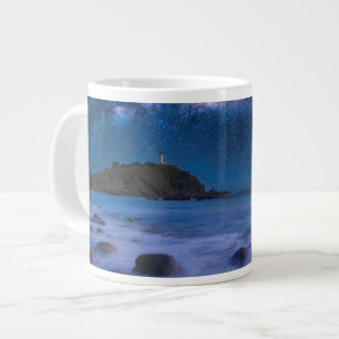 Caneca De Café Grande Farol de salvação Via Látea Ilha Krabi