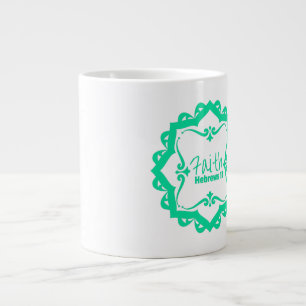 Caneca De Café Grande Fé - Jumbo Mug