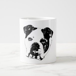 Caneca De Café Grande Fechamento do nó Bulldog