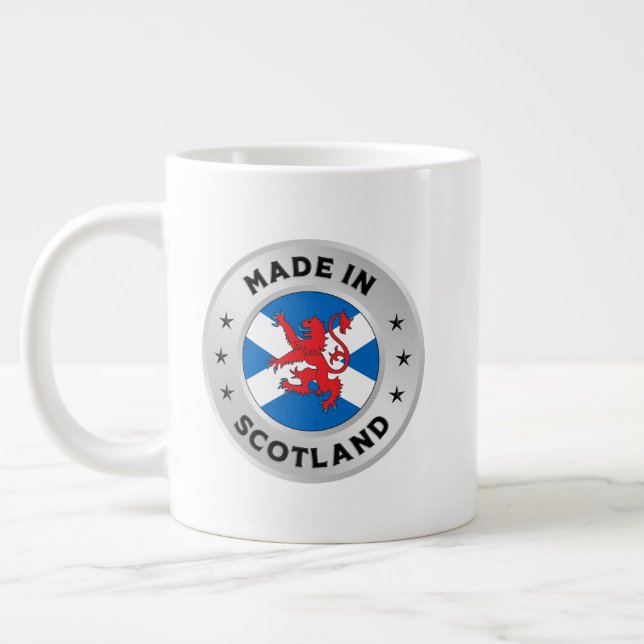 Caneca De Café Grande Feito Na Escócia (Esquerda)