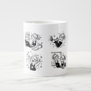 Caneca De Café Grande feliz