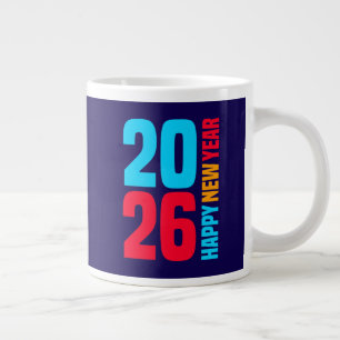 Caneca De Café Grande Feliz ano novo 2026-34568