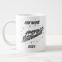 Feliz aposentadoria 2023 - Presente personalizado