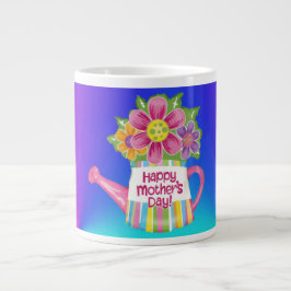 Caneca De Café Grande Feliz Dia das Mães