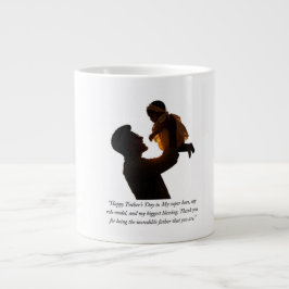Caneca De Café Grande Feliz Dia dos Pais