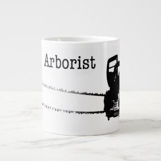 Caneca De Café Grande Feliz Natal Árvore Arborista Cirurgião Chainsaw