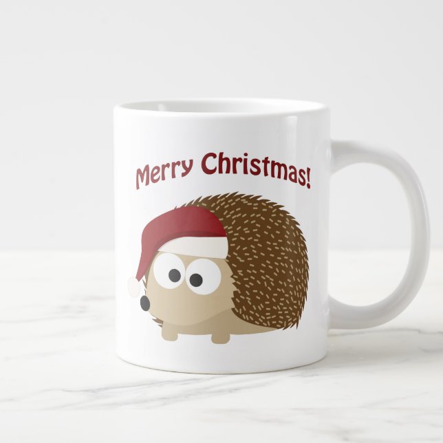 Caneca De Café Grande Feliz Natal Esquilo  (Direita)