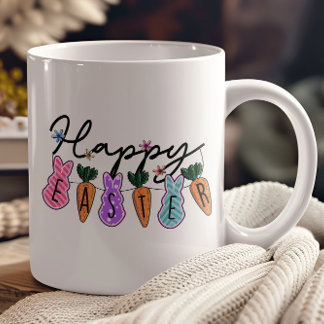 Caneca De Café Grande Felz pascoa!