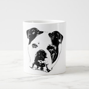 Caneca De Café Grande Feriado de Fechamento do Bulldog