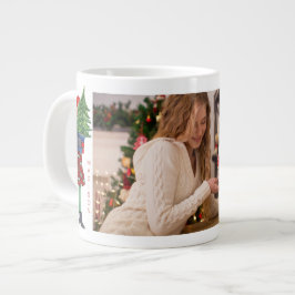 Caneca De Café Grande Feriado de Natal da FesMoça
