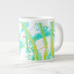 Caneca De Café Grande Fern