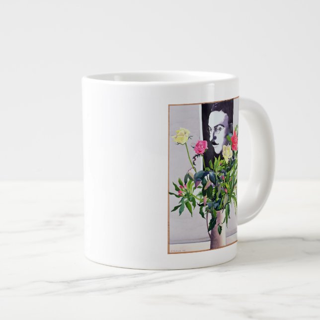 Caneca De Café Grande Fernando Pessoa (Frente Esquerda)