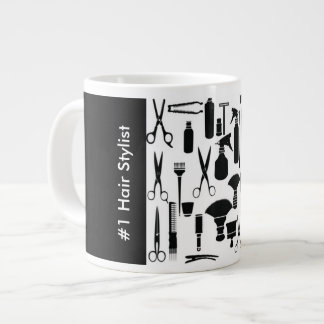 Caneca De Café Grande Ferramentas de Hairstylist do Trade Jumbo Coffee M