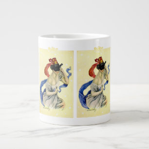 Caneca De Café Grande Festa de Máscaras Patriótica do Dia 4 de Julho Vin
