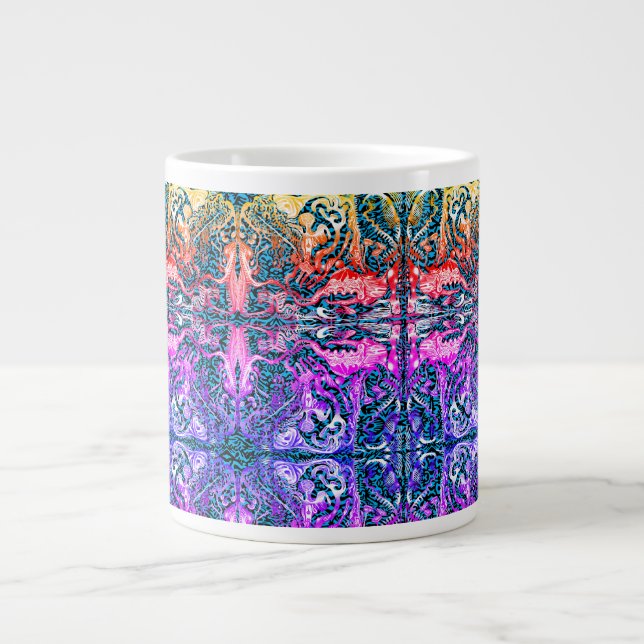 Caneca De Café Grande Festa Mitocondrial (Frente)
