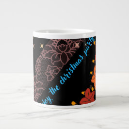 Caneca De Café Grande Festive Christmas Mug – Merry Holidays Coffee Cup