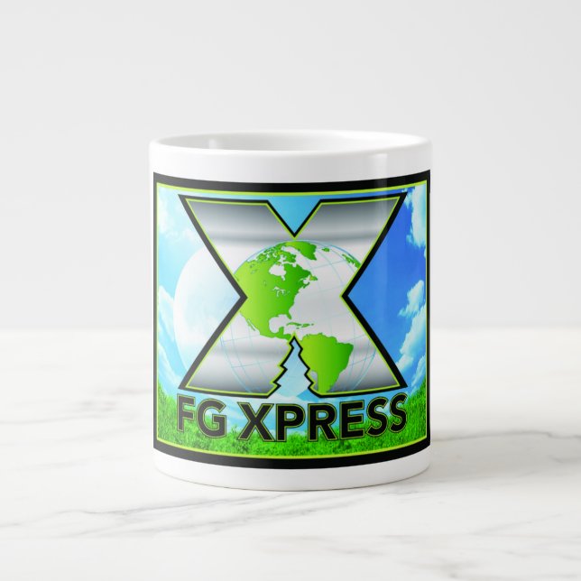 Caneca De Café Grande FG Xpress Coffee Mug (Frente)