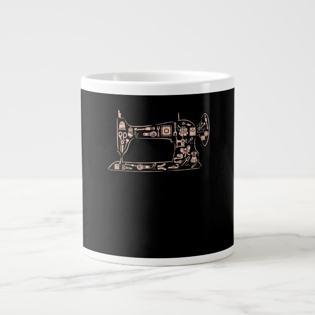 Caneca De Café Grande Filtros De Presente E Alcobas Que Enrolam Gotas De (Frente)