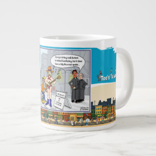 Caneca De Café Grande Fim de linha de Jerry Aposentadoria