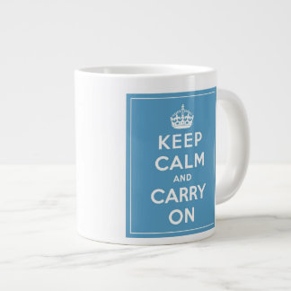 Caneca De Café Grande Fique calmo e continue com 20 0z.caneca