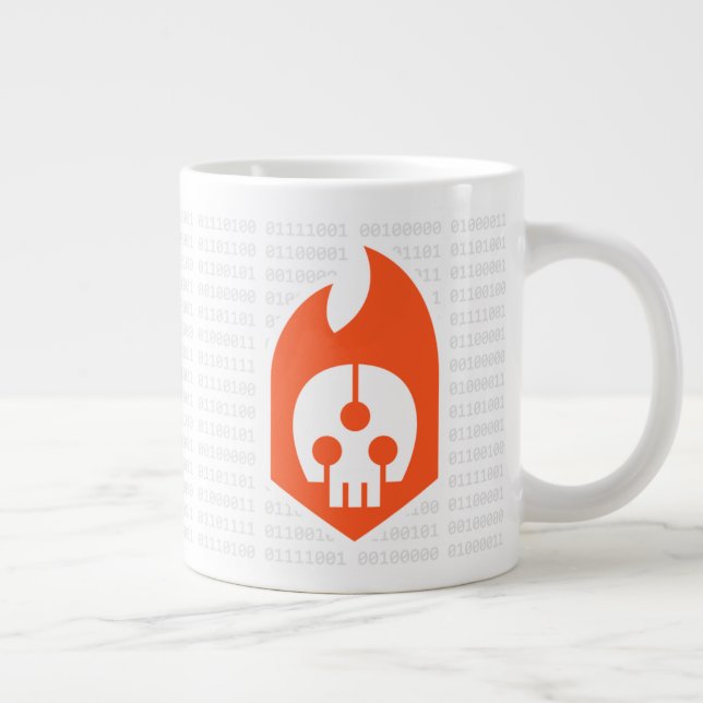 Caneca De Café Grande Firewall Mug (Direita)