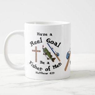 Caneca De Café Grande Fisher of Men