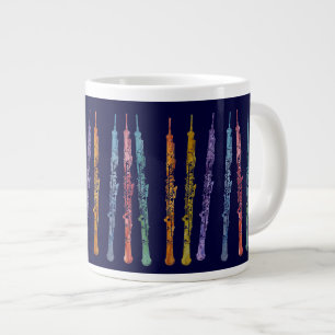 Caneca De Café Grande Fita de Oboes
