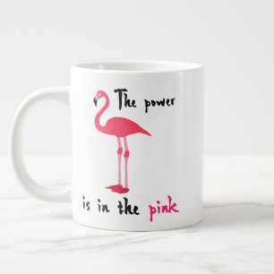 Caneca De Café Grande Flamingo Coffee Mug para amantes de todas as coisa