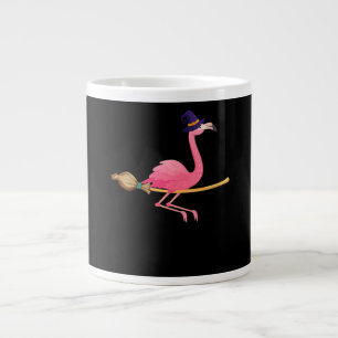 Caneca De Café Grande Flamingo Mulheres Engraçado Flamingo Witeen Hall