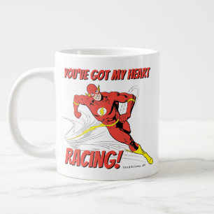 Caneca De Café Grande Flash - Você tem meu Namorados de corrida cardía